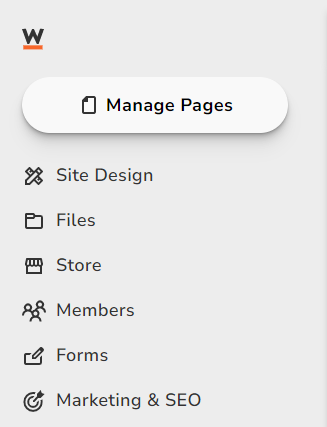 Manage Pages